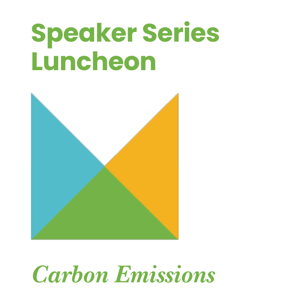 Graphic for the Speaker Series Luncheon