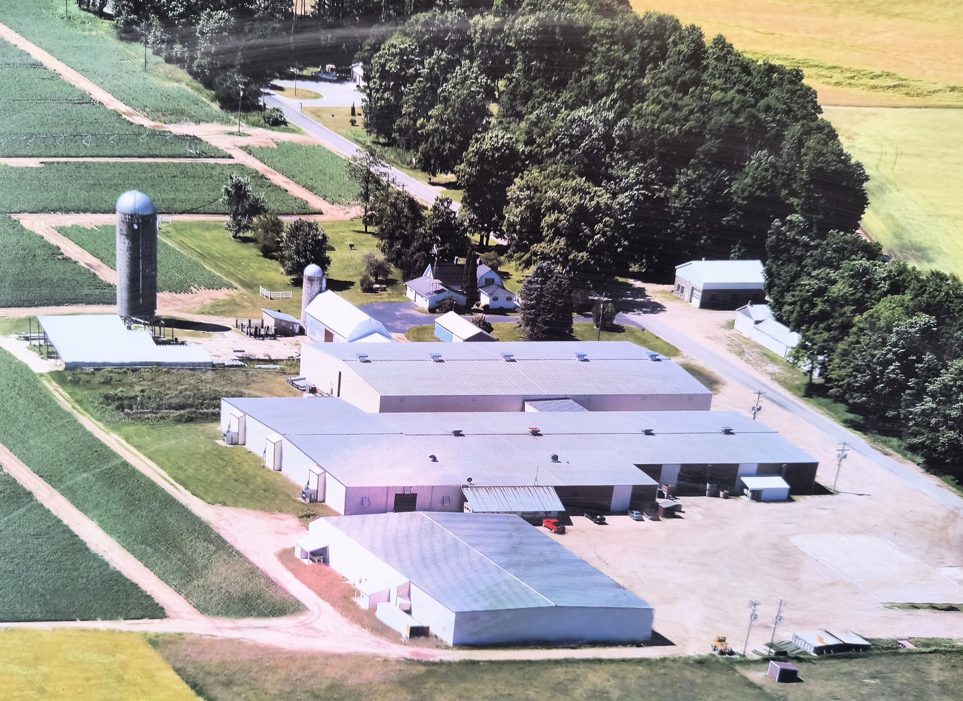 Bird’s-eye view of Jenkins Family Farms, LLC