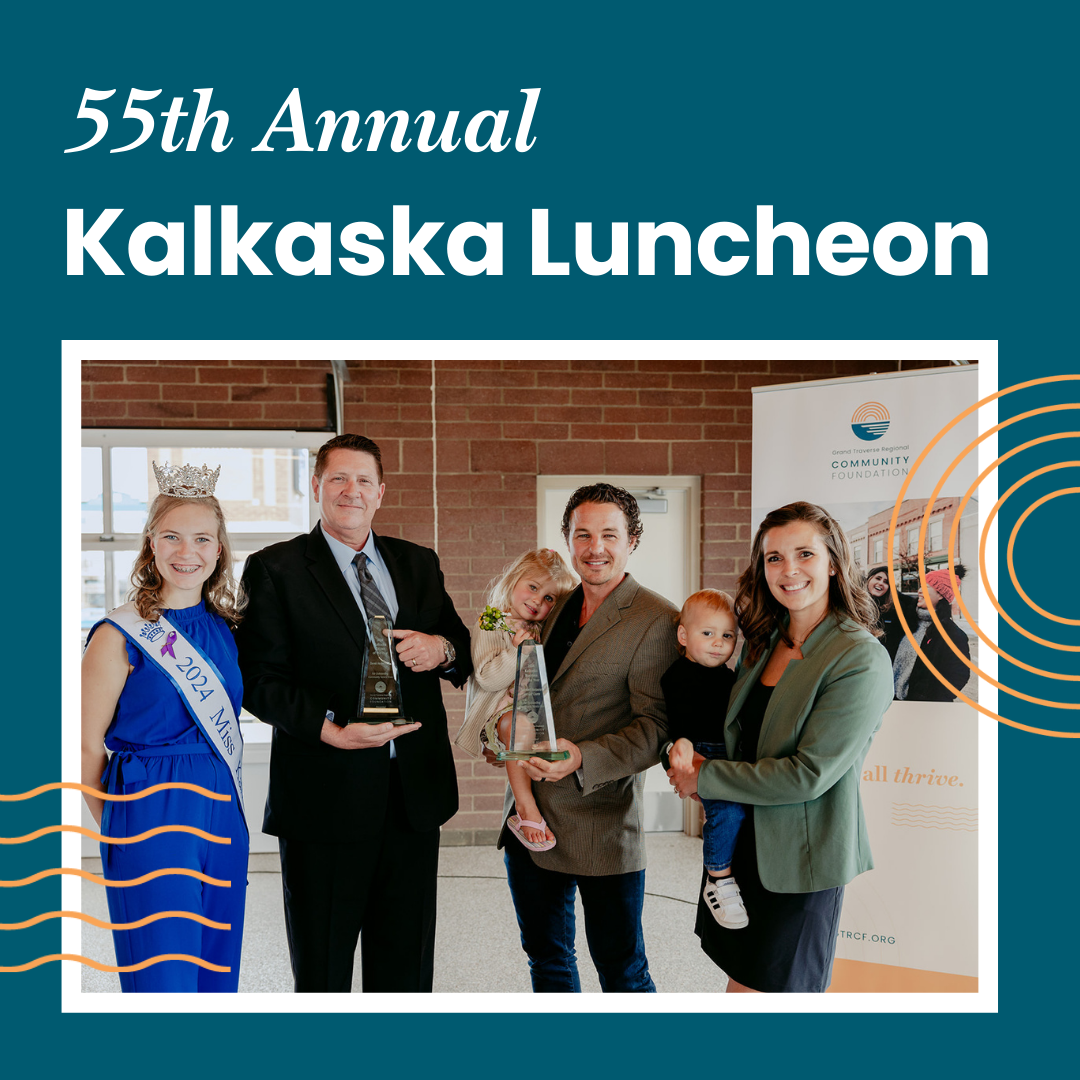  Award group at the 54th Annual Kalkaska Luncheon holding awards